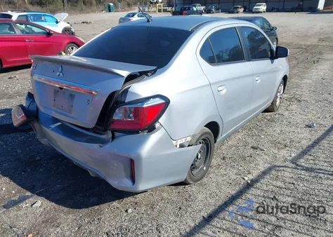 2021 Mitsubishi Mirage G4 Carbonite Edition/Es/Le z USA, uszkodzony, nr VIN ML32FUFJ1MHF03127